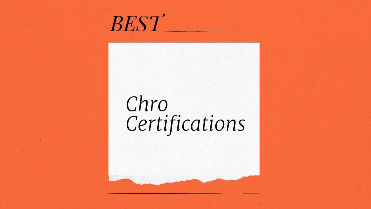 Chro certifications generic best of