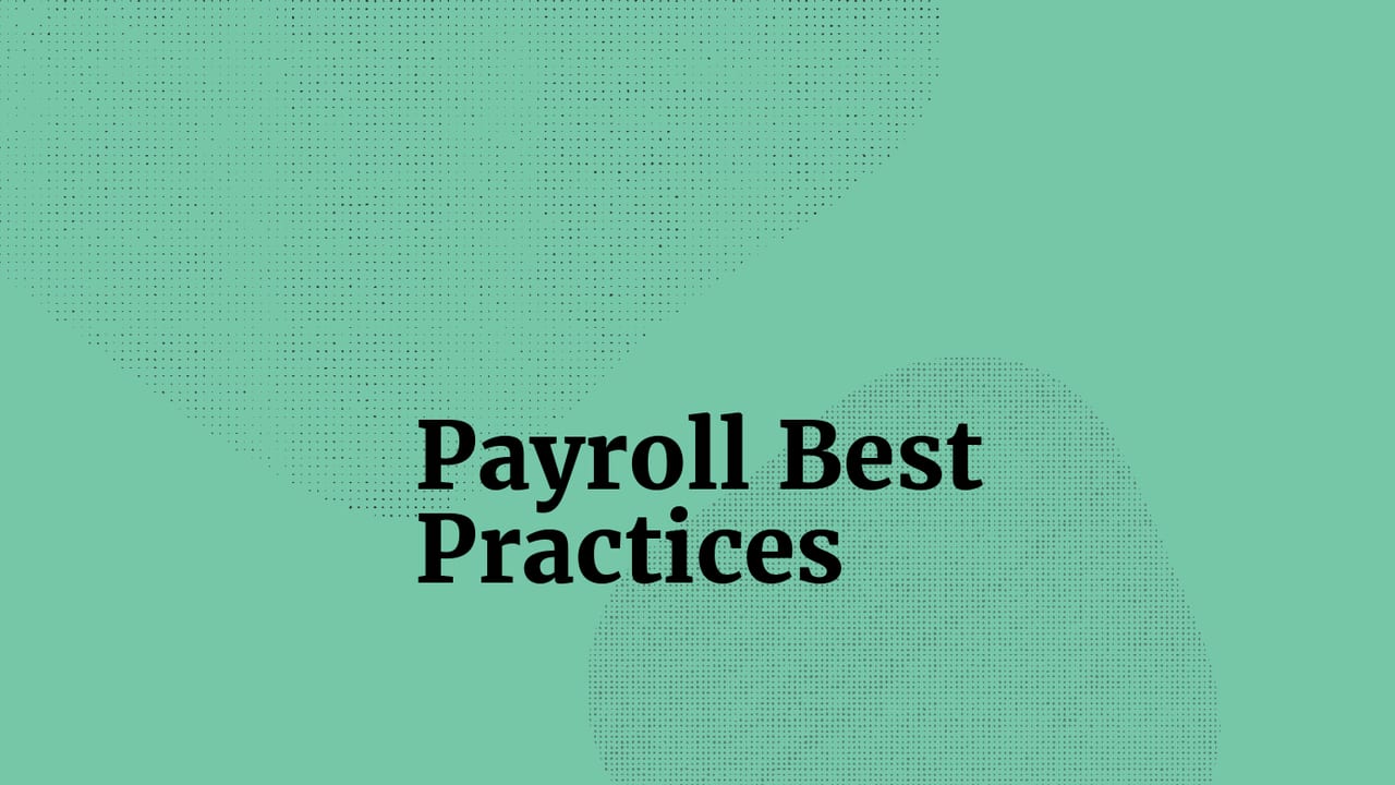 Payroll best practices standard editorial post 82396