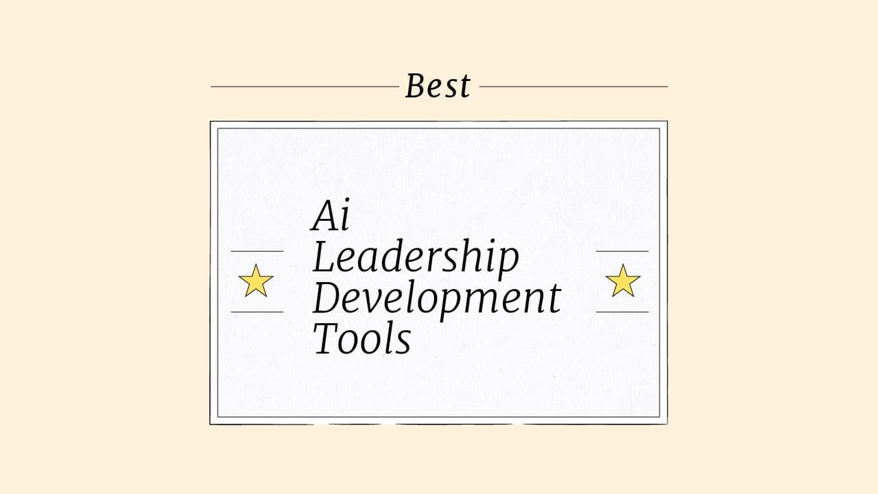 Ai leadership development tools best tools 16812