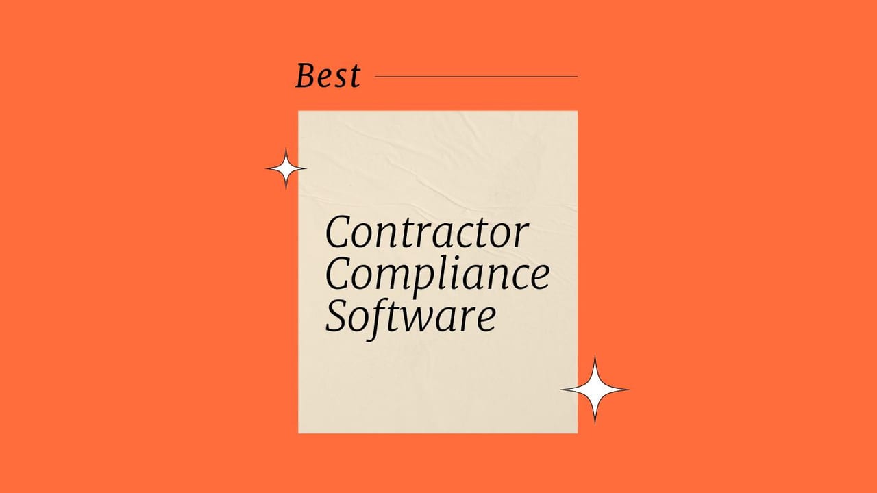 Contractor compliance software best tools 56633