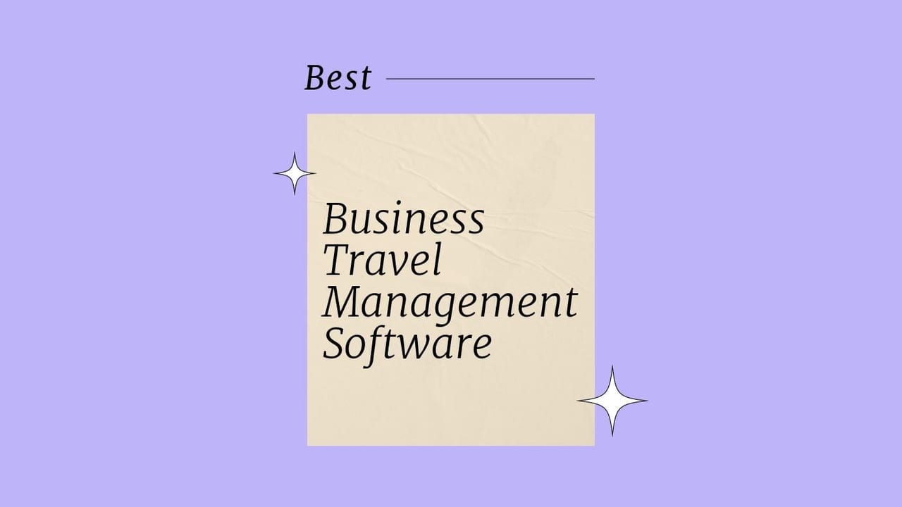 Business travel management software best tools 51913