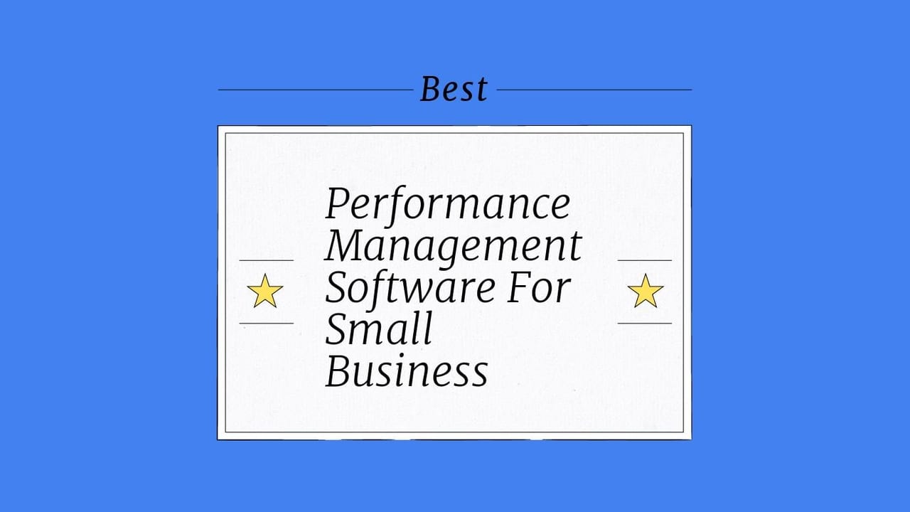 Performance management software for small business best tools 12144