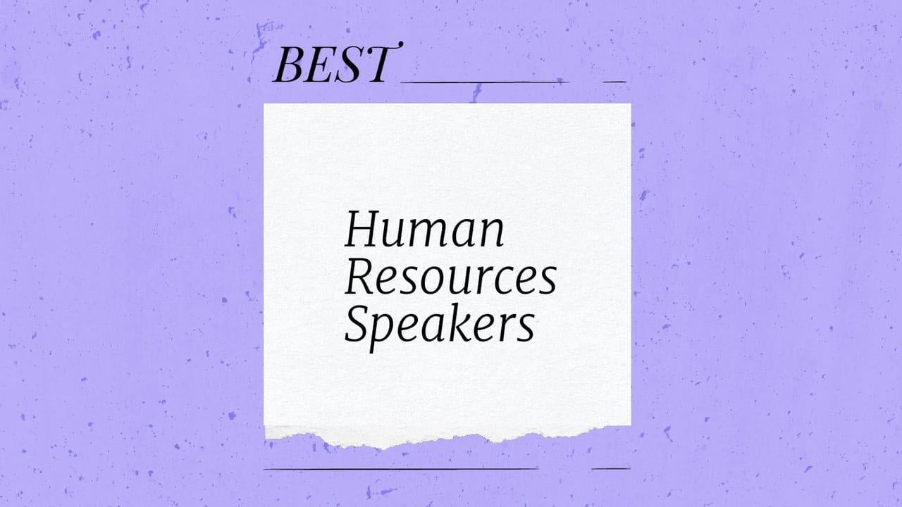 Human resources speakers generic best of 04972