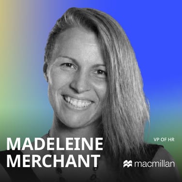 Headshot of Madeleine Merchant, VP of HR for MacMillan Publishers