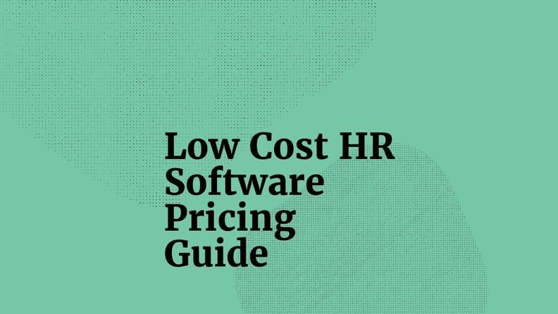 Low cost hr software pricing guide standard editorial post 05243