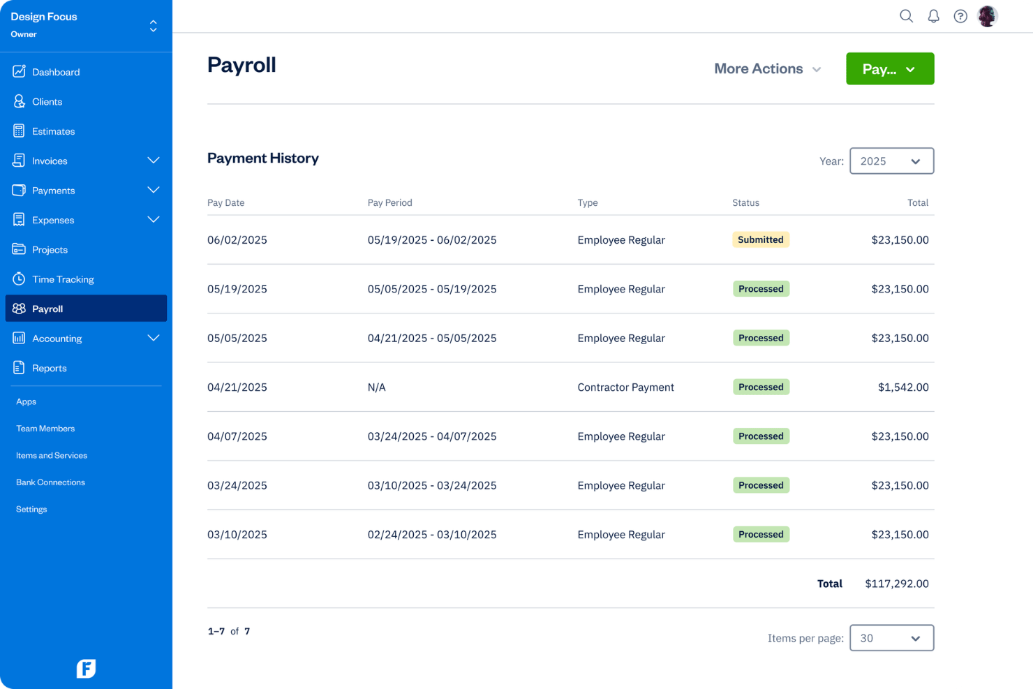 screenshot - FreshBooks Bewertung 2026: Vorteile, Nachteile, Funktionen und Preise