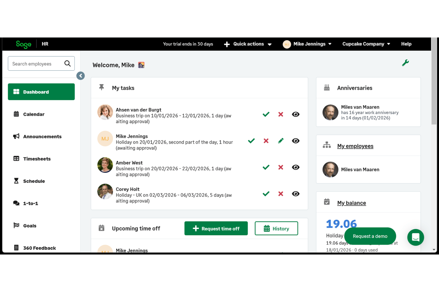 screenshot - Sage HR Review 2026: Pros, Cons, Features, and Pricing