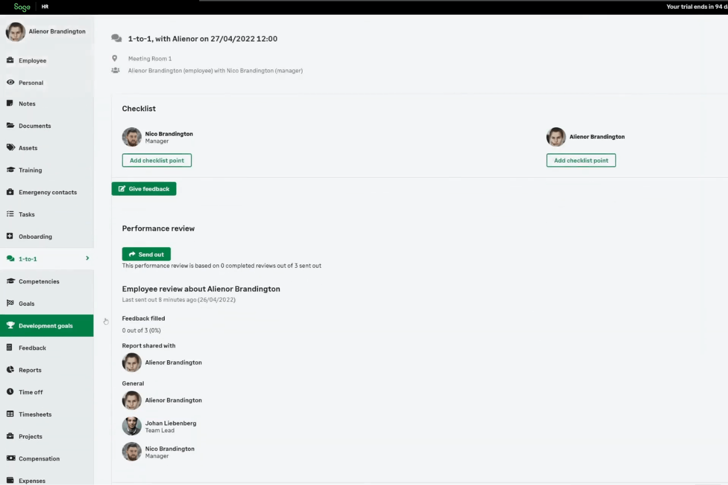 screenshot - Sage HR Review 2026: Pros, Cons, Features, and Pricing