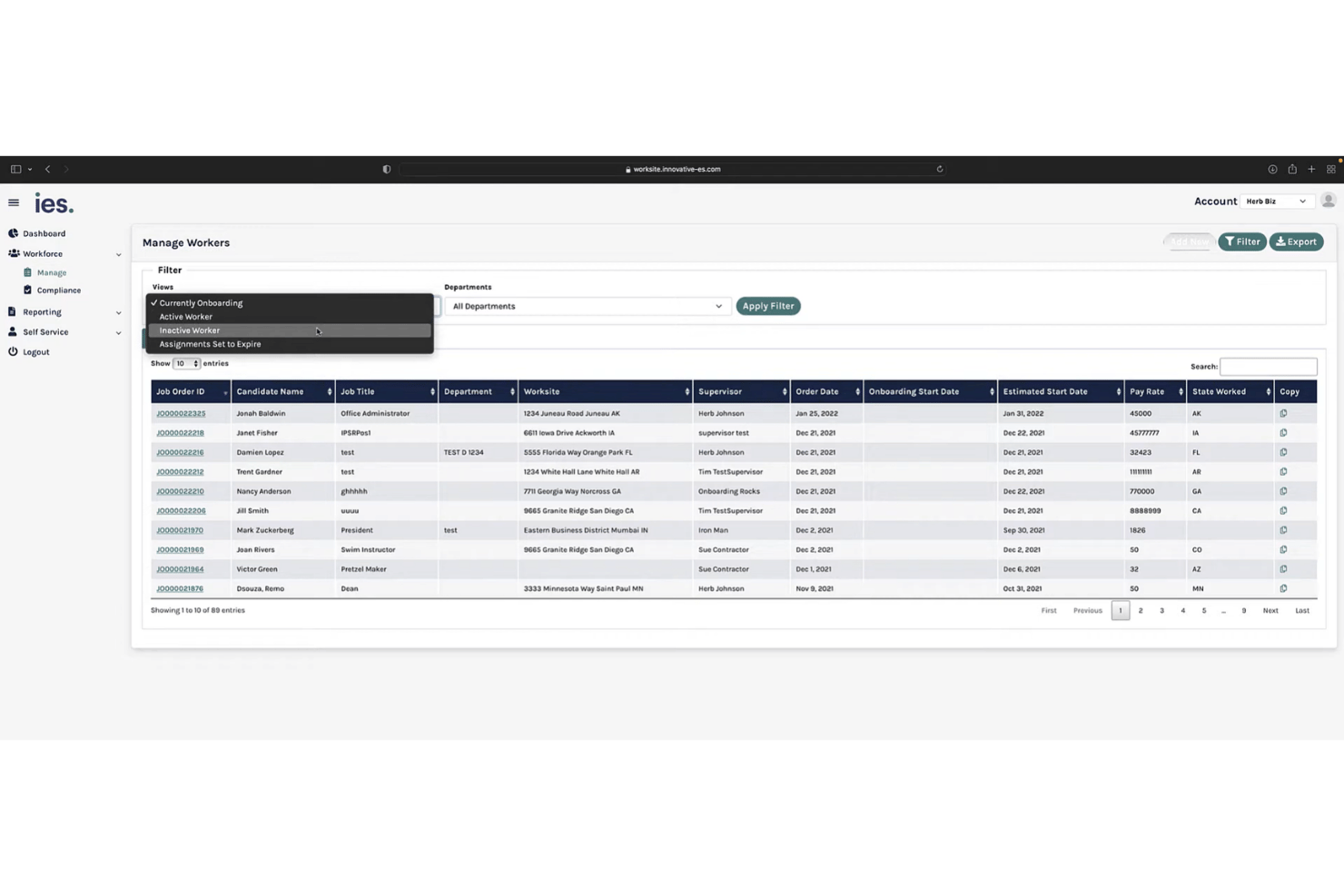 screenshot - Innovative Employee Solutions Review 2026: Pros, Cons, Features, and Pricing