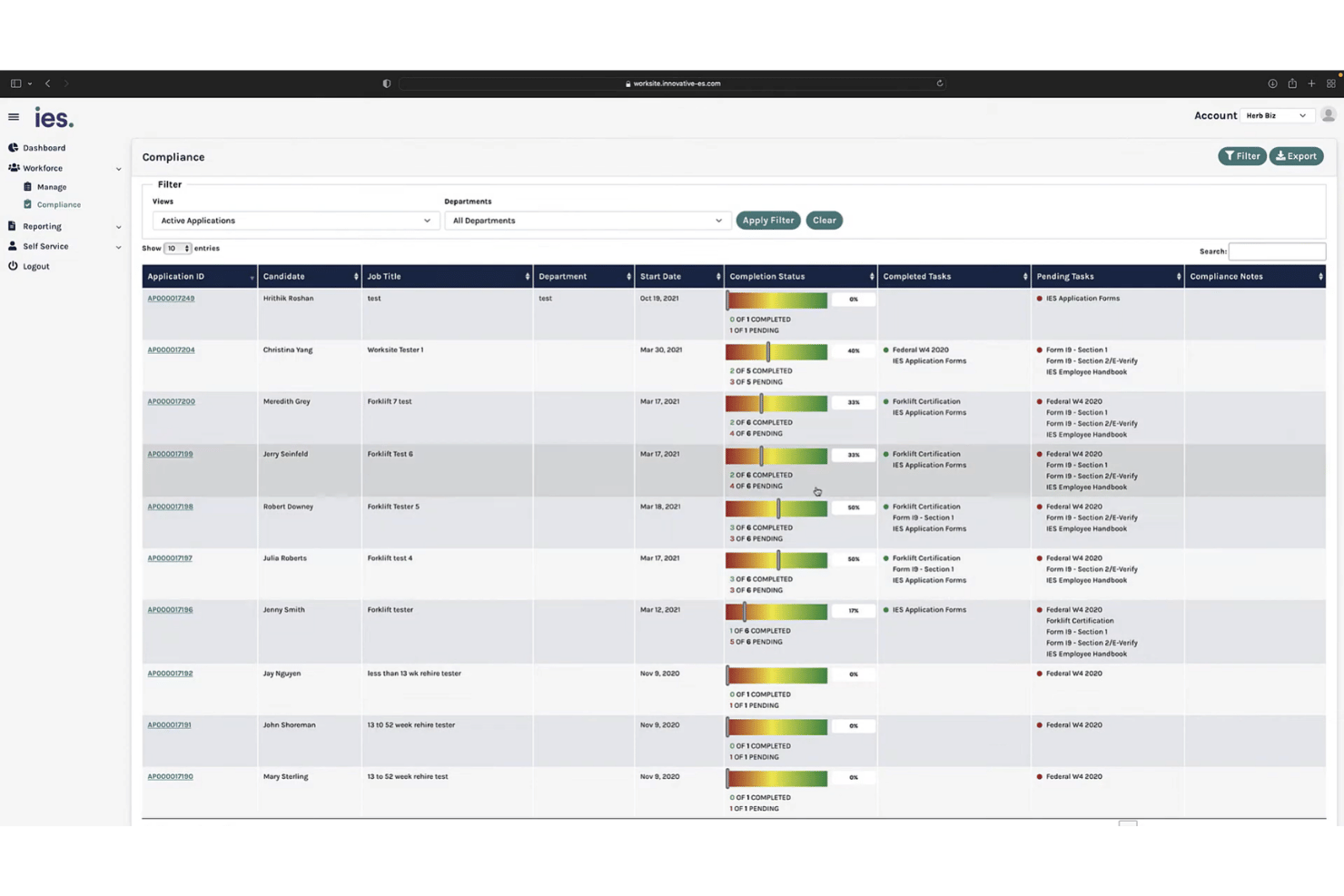screenshot - Innovative Employee Solutions Review 2026: Pros, Cons, Features, and Pricing