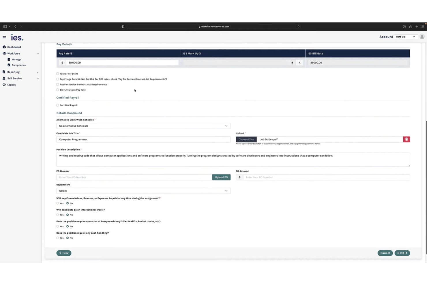 screenshot - Innovative Employee Solutions Review 2026: Pros, Cons, Features, and Pricing