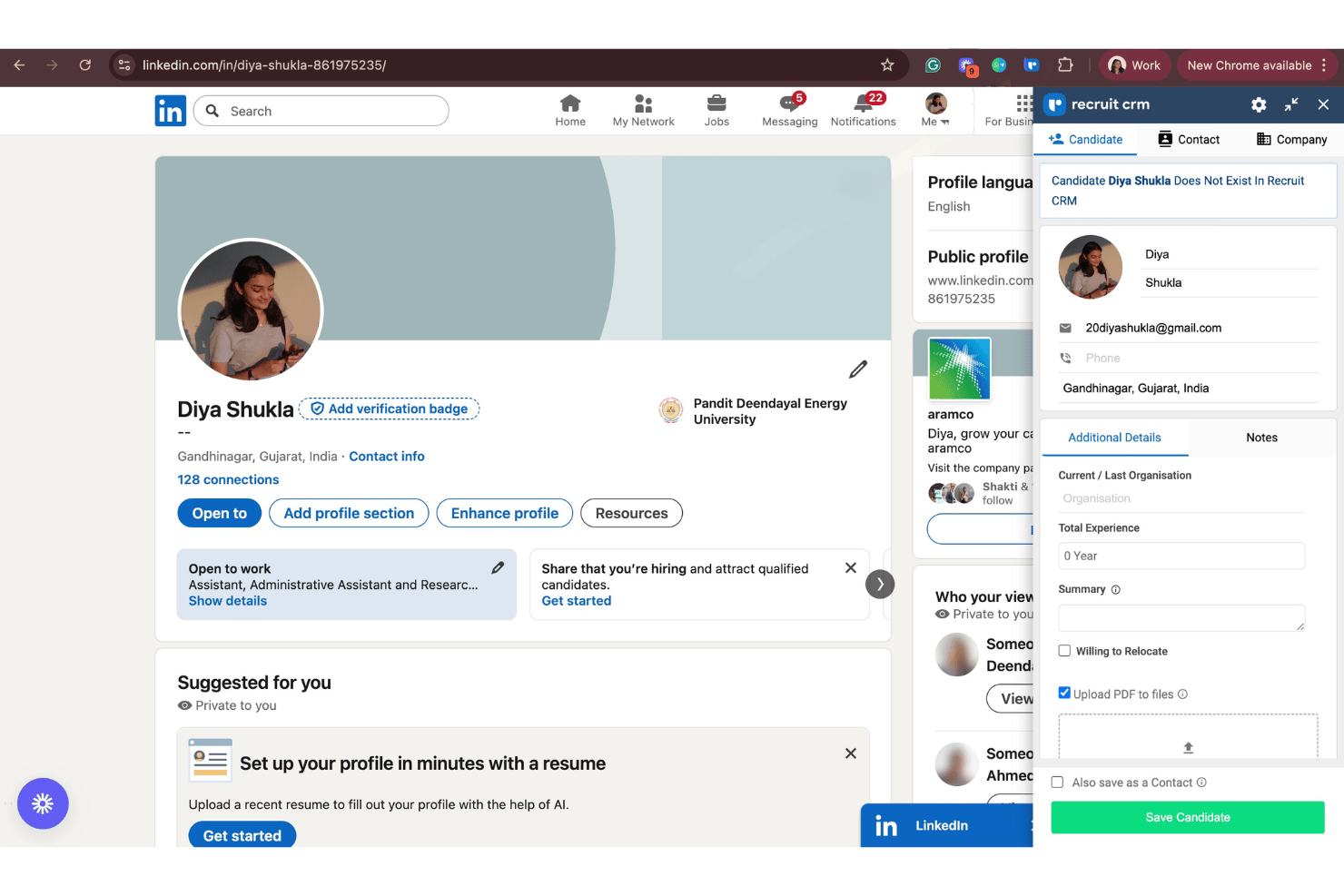 screenshot - Recruit CRM Review 2026: Pros, Cons, Features, and Pricing