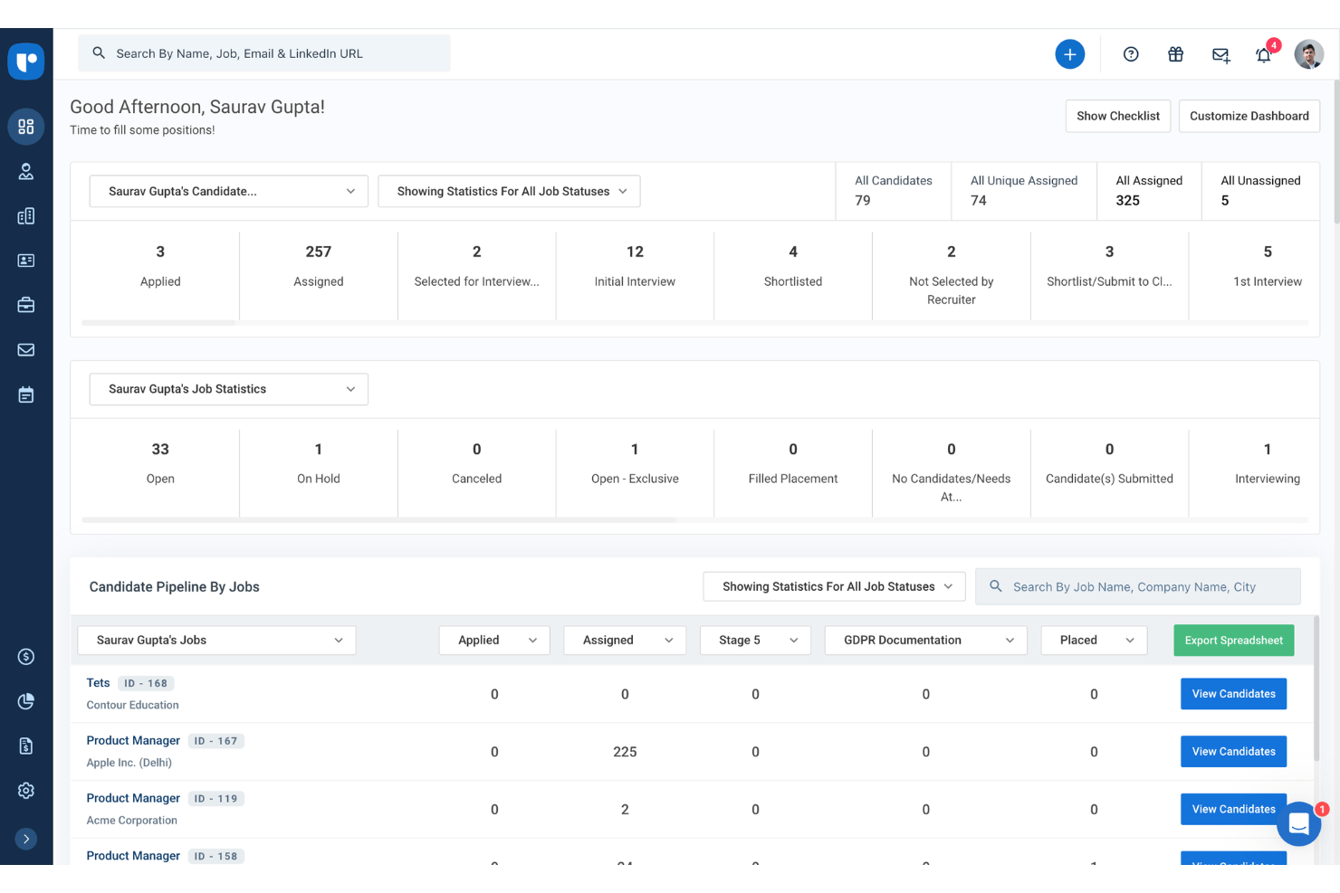 screenshot - Recruit CRM Review 2026: Pros, Cons, Features, and Pricing