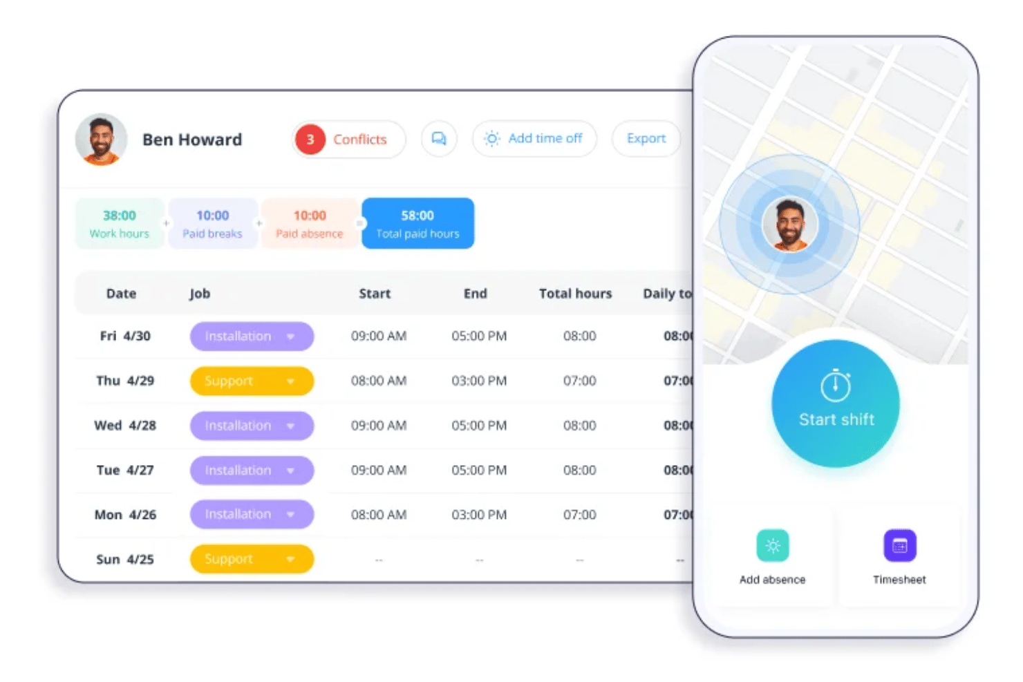 screenshot - Connecteam Test 2026: Vorteile, Nachteile, Funktionen und Preise