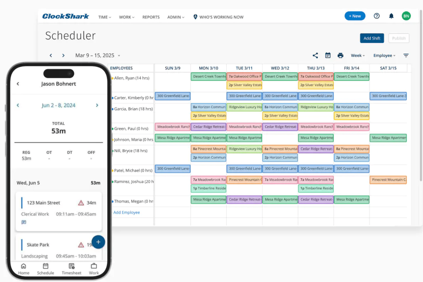 screenshot - ClockShark Review 2026: Pros, Cons, Features, and Pricing