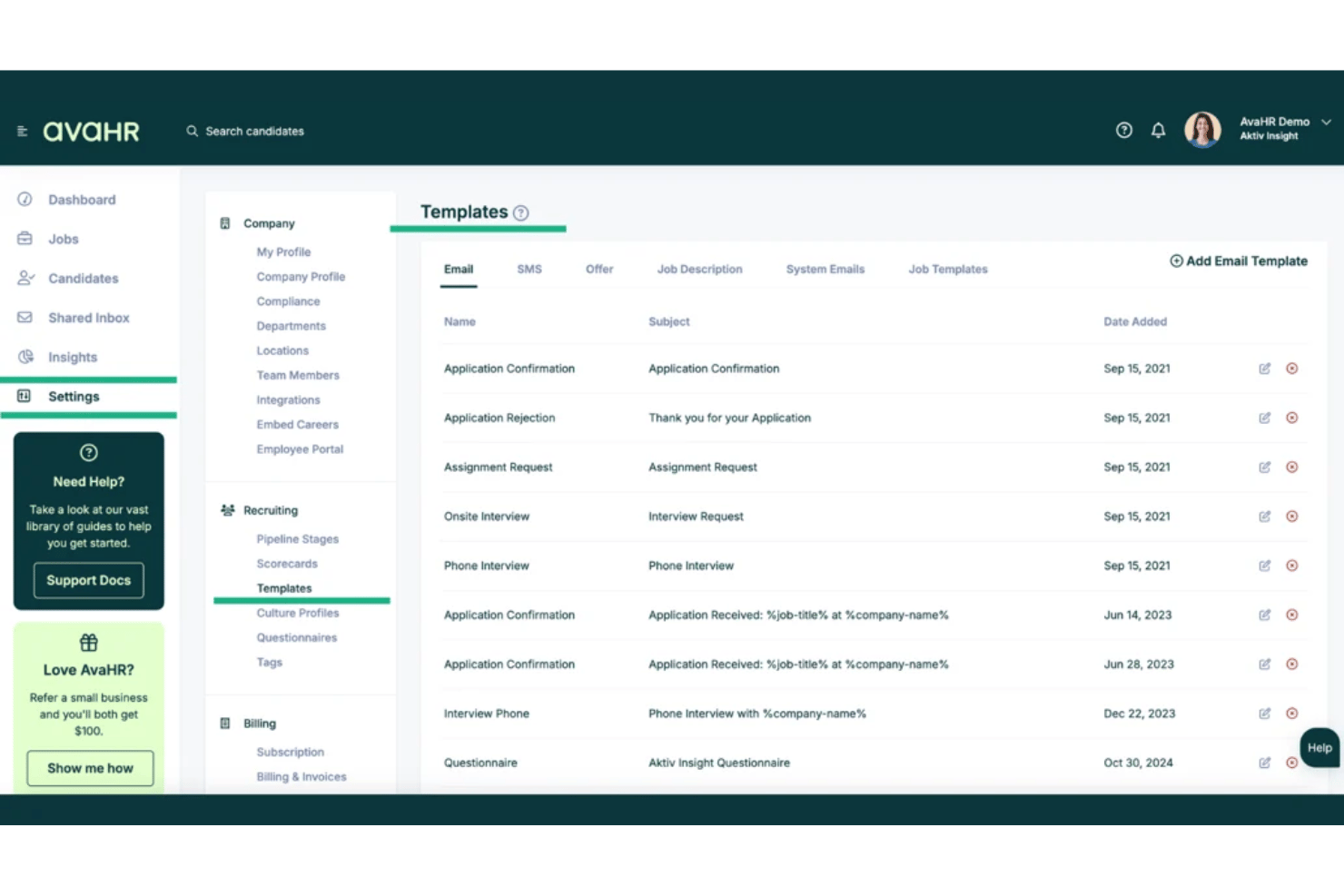 screenshot - AvaHR Review 2026: Pros, Cons, Features, and Pricing
