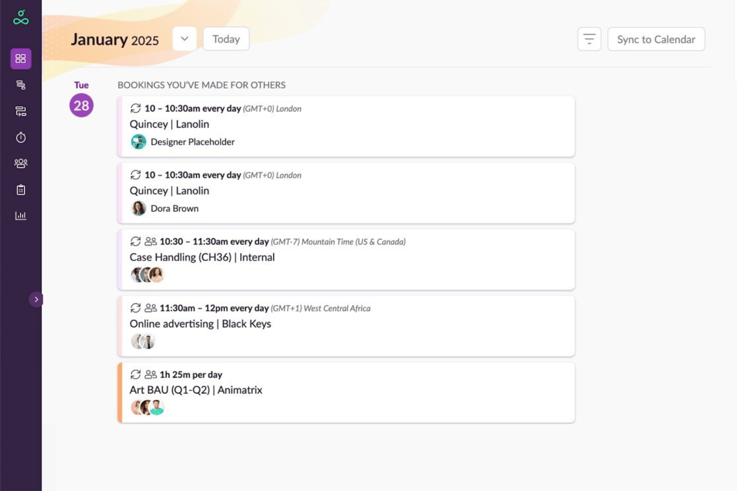 Resource Guru streamlines employee schedules across teams and projects.