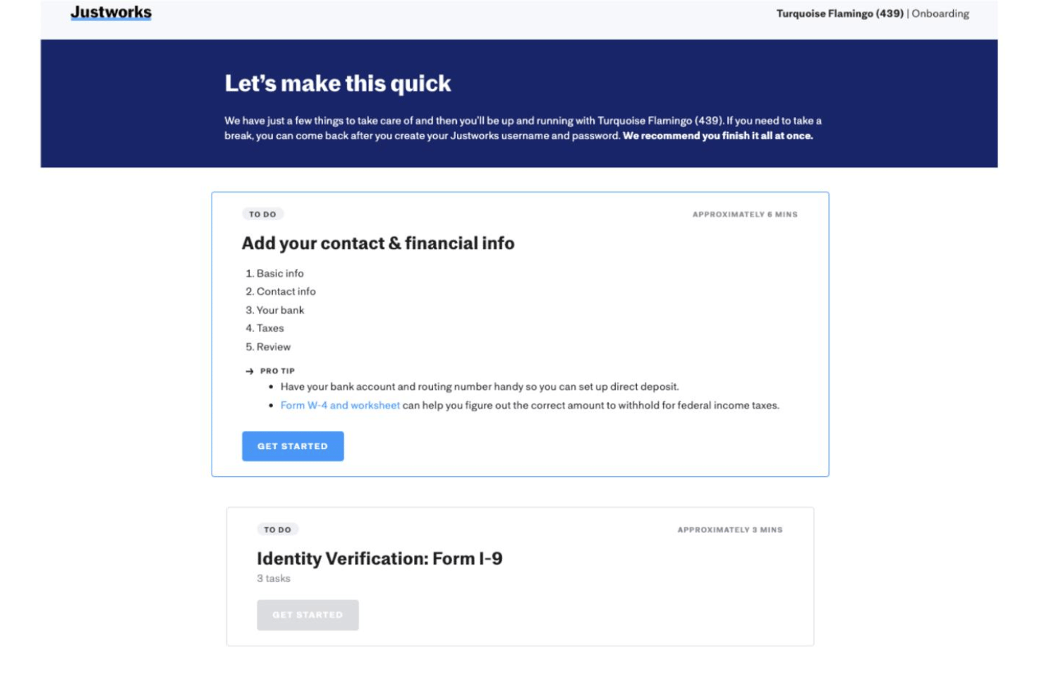 screenshot - Justworks Testbericht: Vorteile, Nachteile, Funktionen &amp; Preise