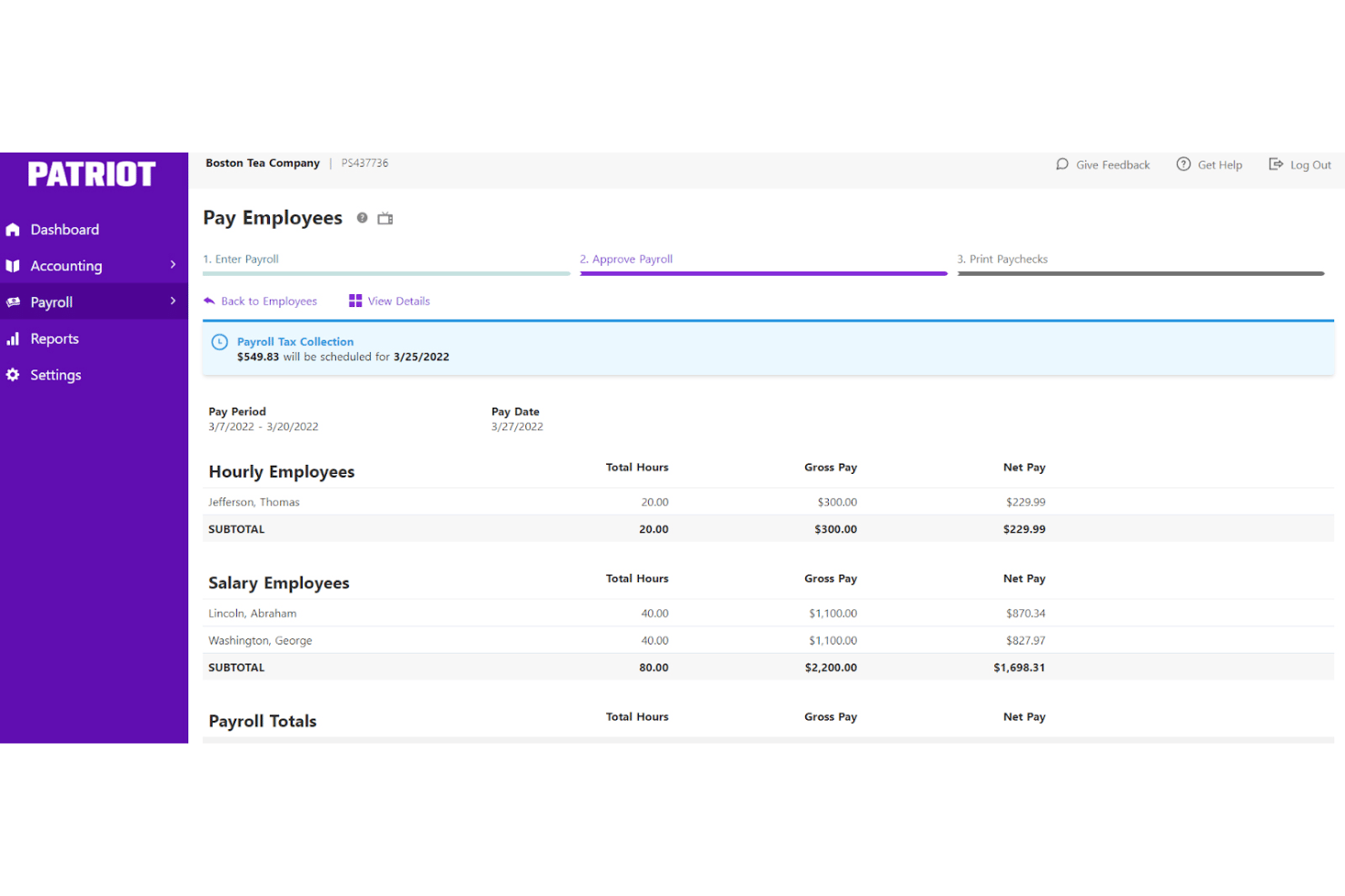 screenshot - Patriot Software Review 2026: Pros, Cons, Features, and Pricing
