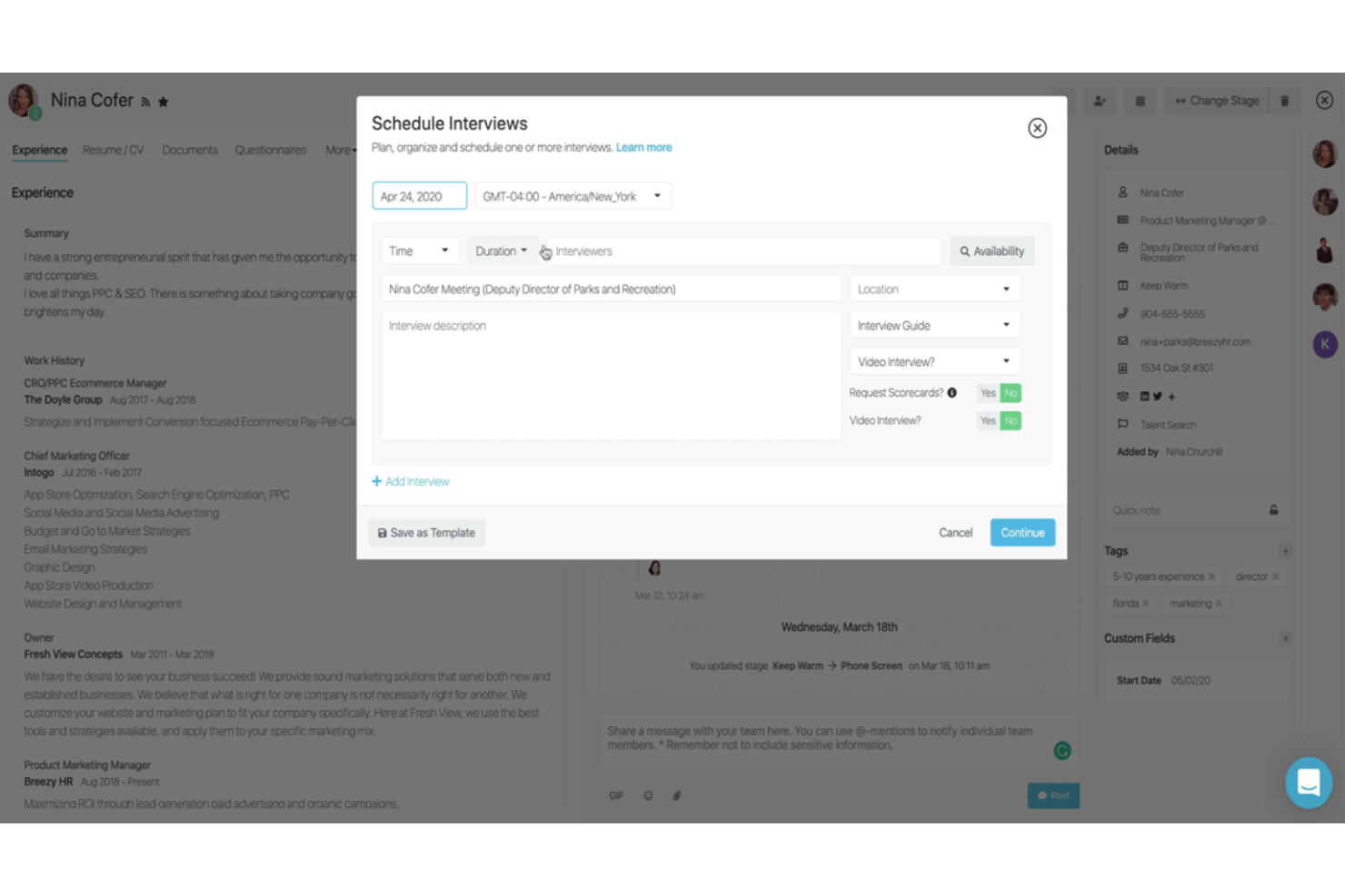 screenshot - Breezy Review 2026: Pros, Cons, Features, and Pricing