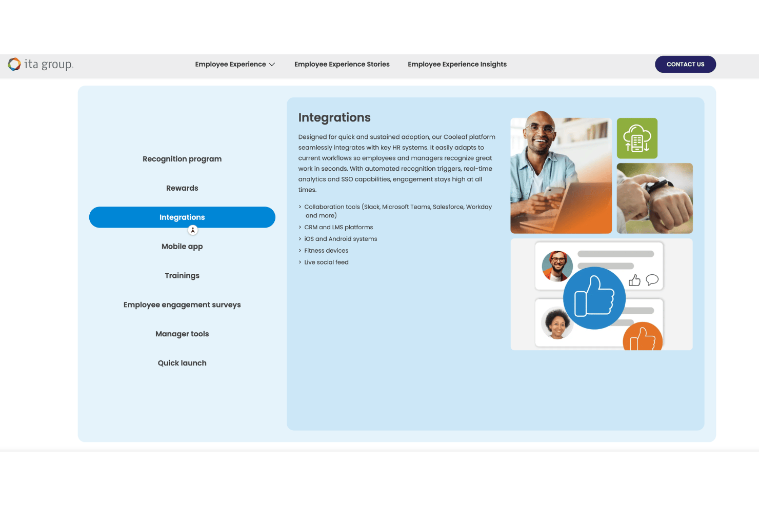 screenshot - Avis sur Cooleaf 2026 : avantages, inconvénients, fonctionnalités clés et tarification
