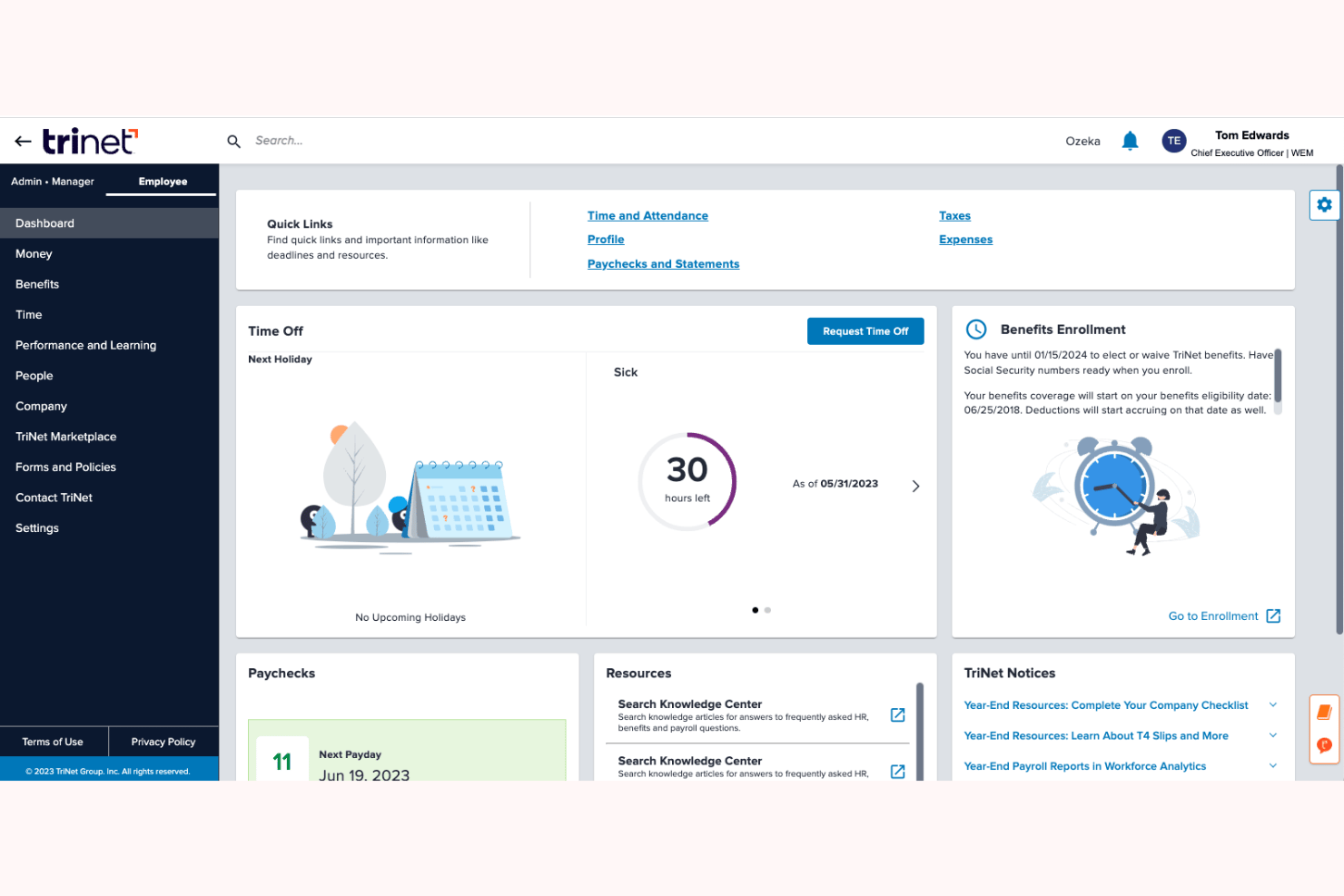screenshot - TriNet Review 2026: Pros, Cons, Features, and Pricing