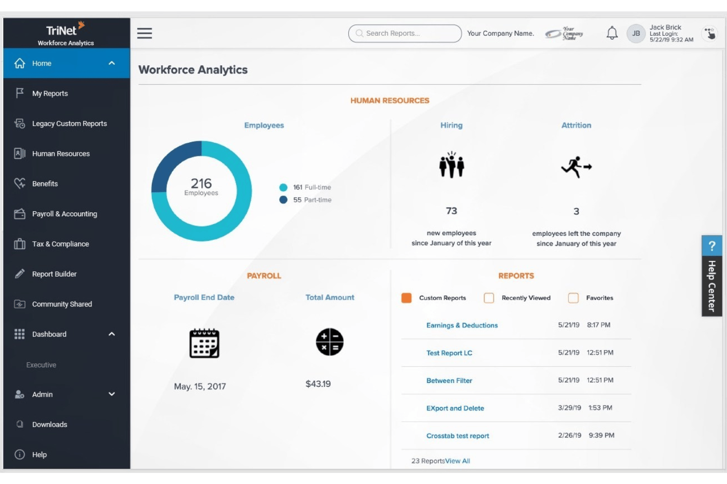 screenshot - TriNet Review 2026: Pros, Cons, Features, and Pricing