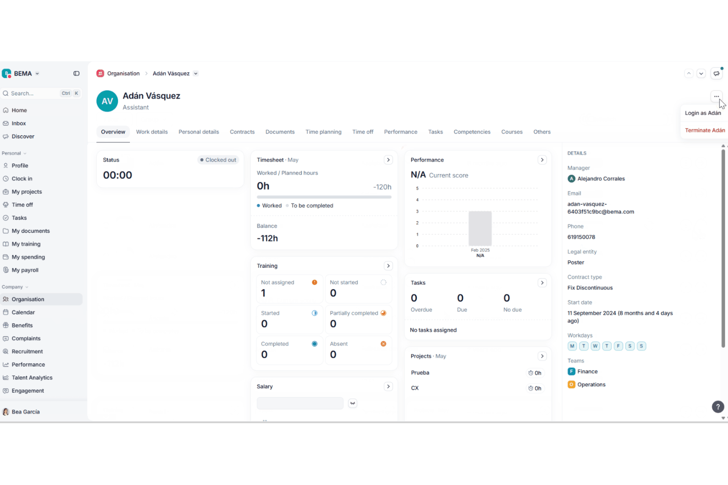screenshot - Factorial Bewertung 2026: Vorteile, Nachteile, Funktionen und Preise