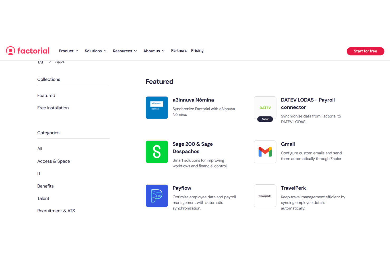 screenshot - Factorial Bewertung 2026: Vorteile, Nachteile, Funktionen und Preise