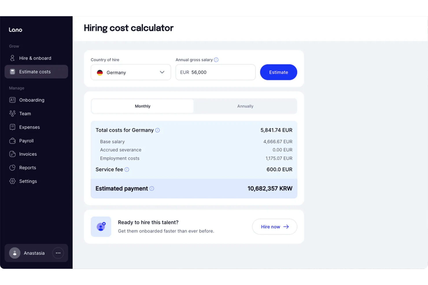 screenshot - Lano Review: Pros, Cons, Features and Pricing Explained