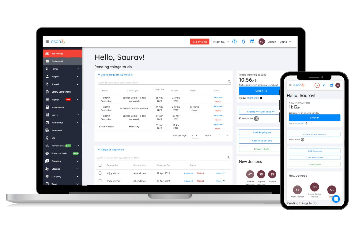 screenshot - Asanify Review: Pros, Cons, Features and Pricing Explained