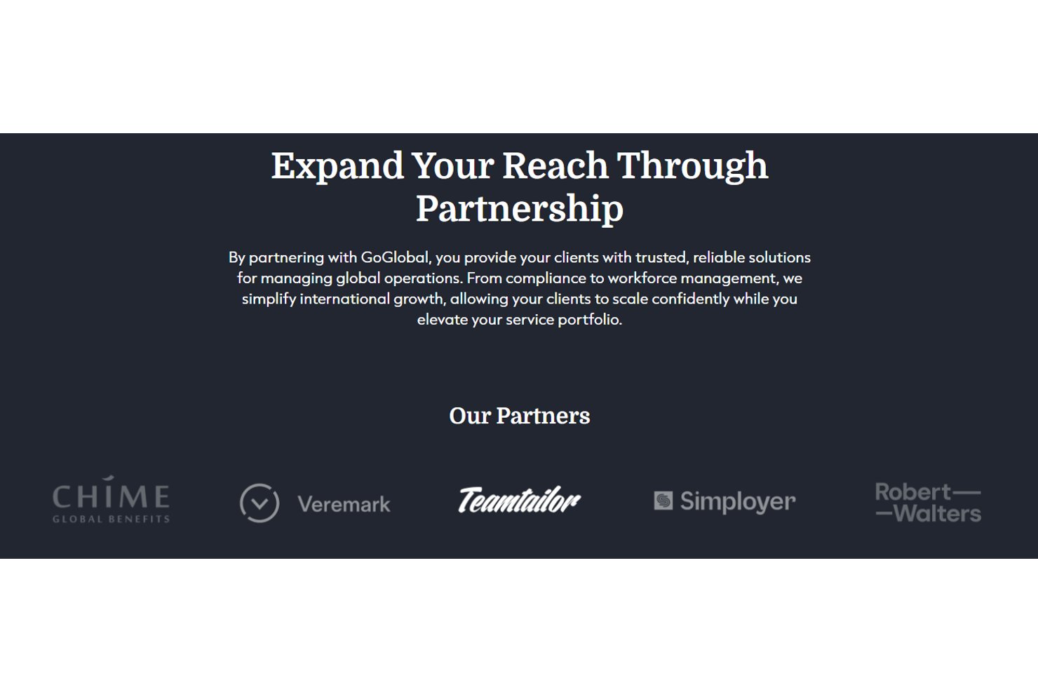 screenshot - GoGlobal Review: Pros, Cons, Features and Pricing Breakdown
