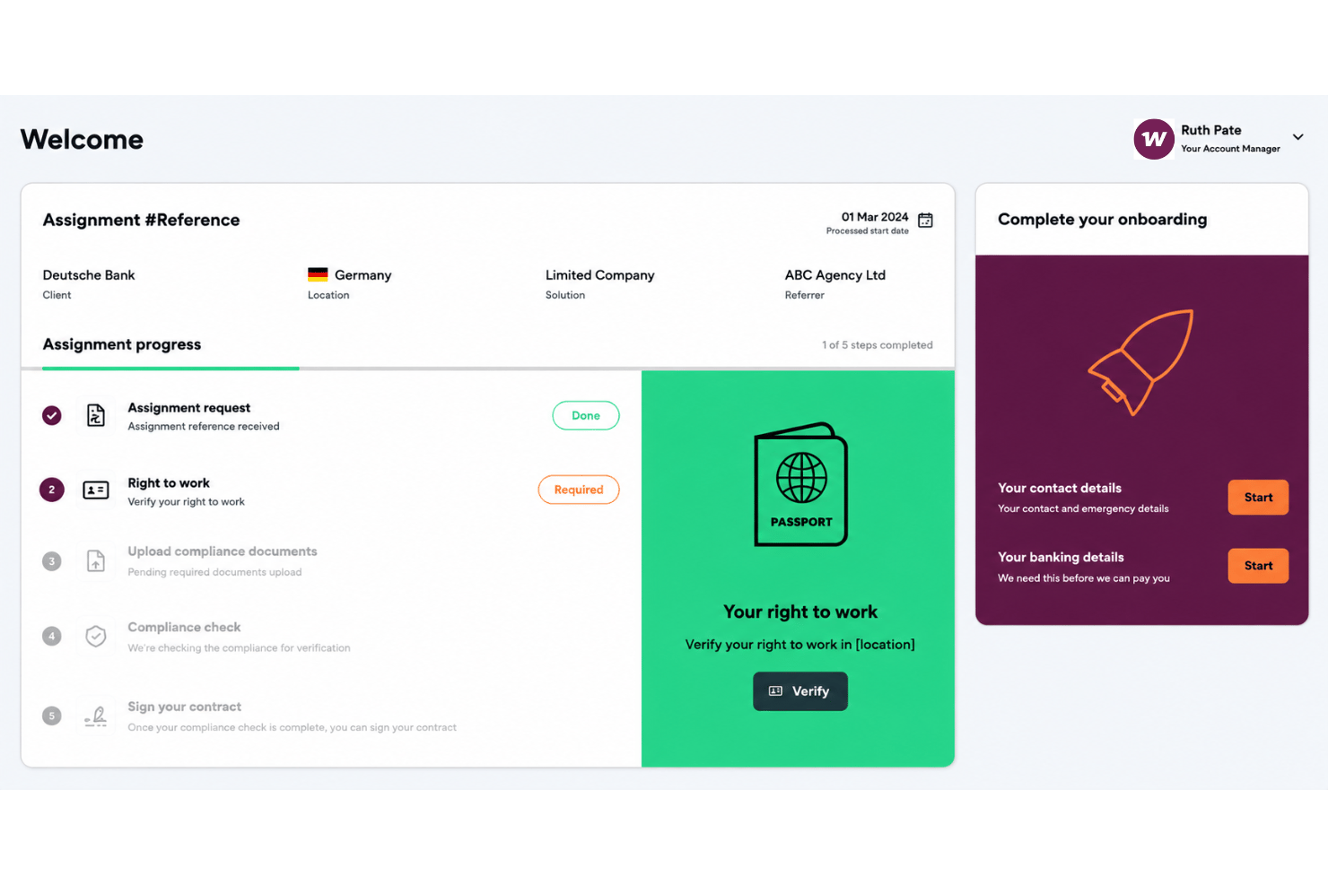 Manage global hiring payroll and compliance with Workwell Global.