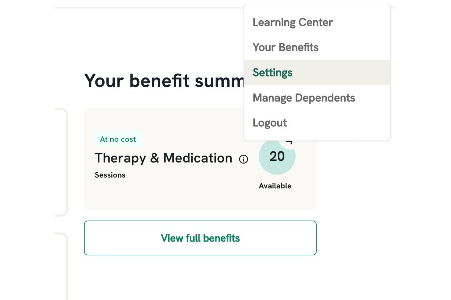screenshot - Avis sur Spring Health : avantages, inconvénients, fonctionnalités et tarification expliqués