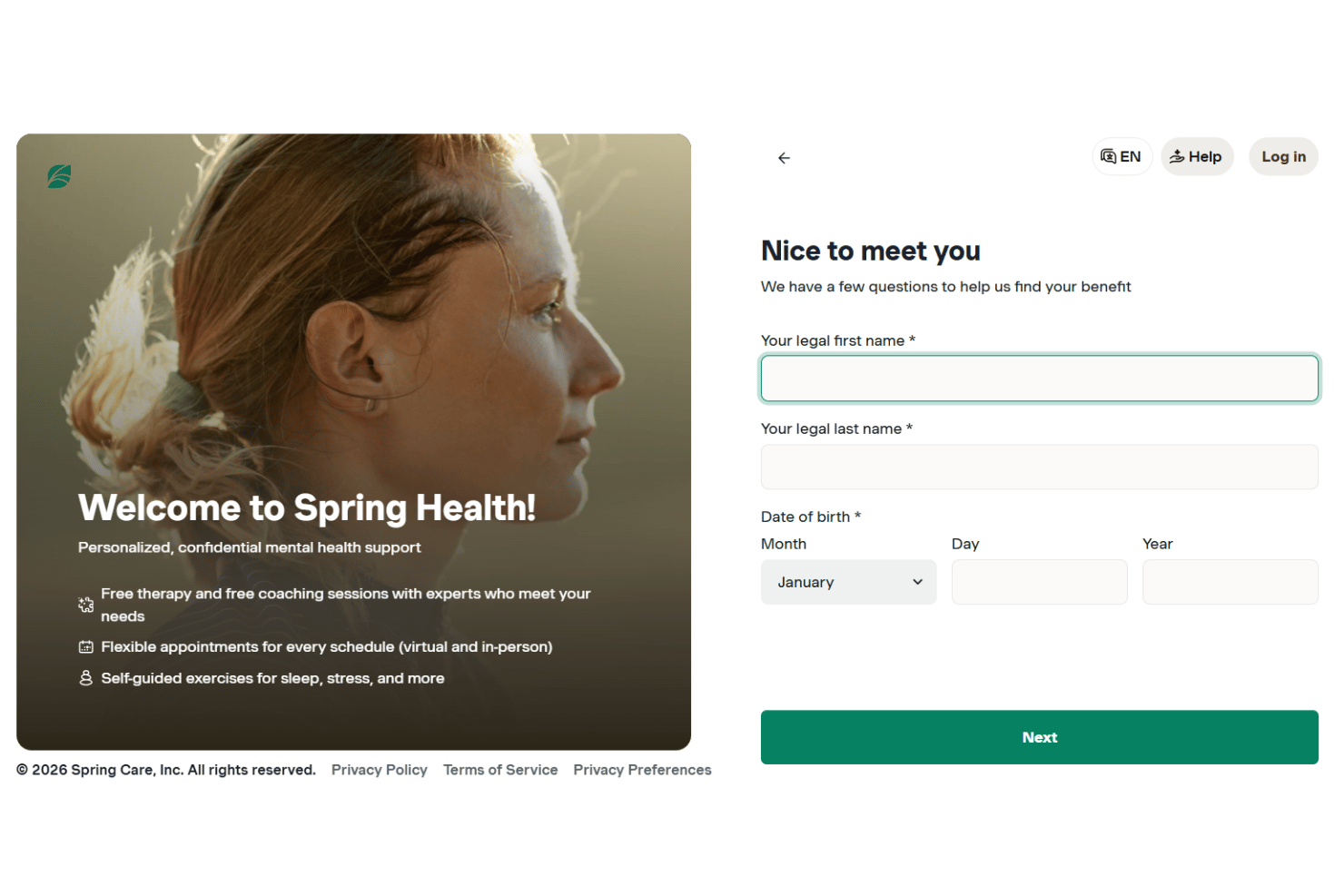 screenshot - Spring Health Review: Pros, Cons, Features and Pricing Explained