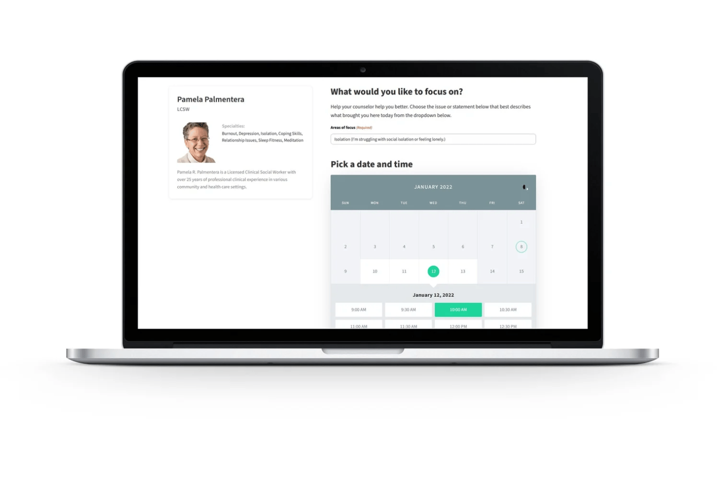 CuraLinc workplace mental health platform with counseling and wellbeing.