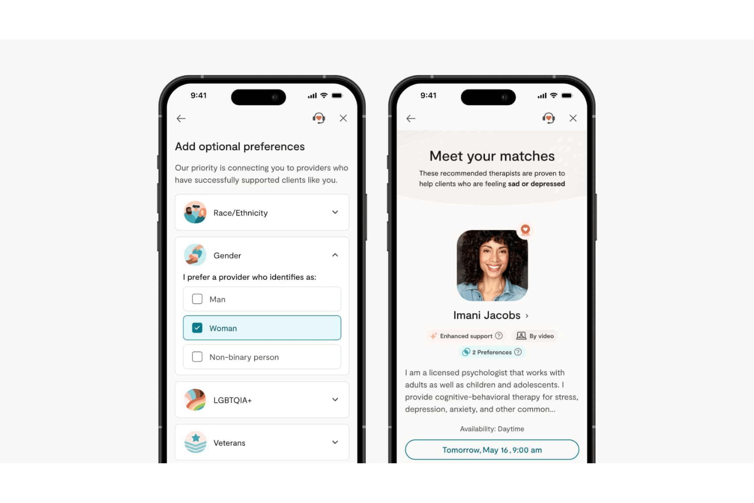 screenshot - Avis sur Lyra Health : avantages, inconvénients, fonctionnalités et aperçu des tarifs