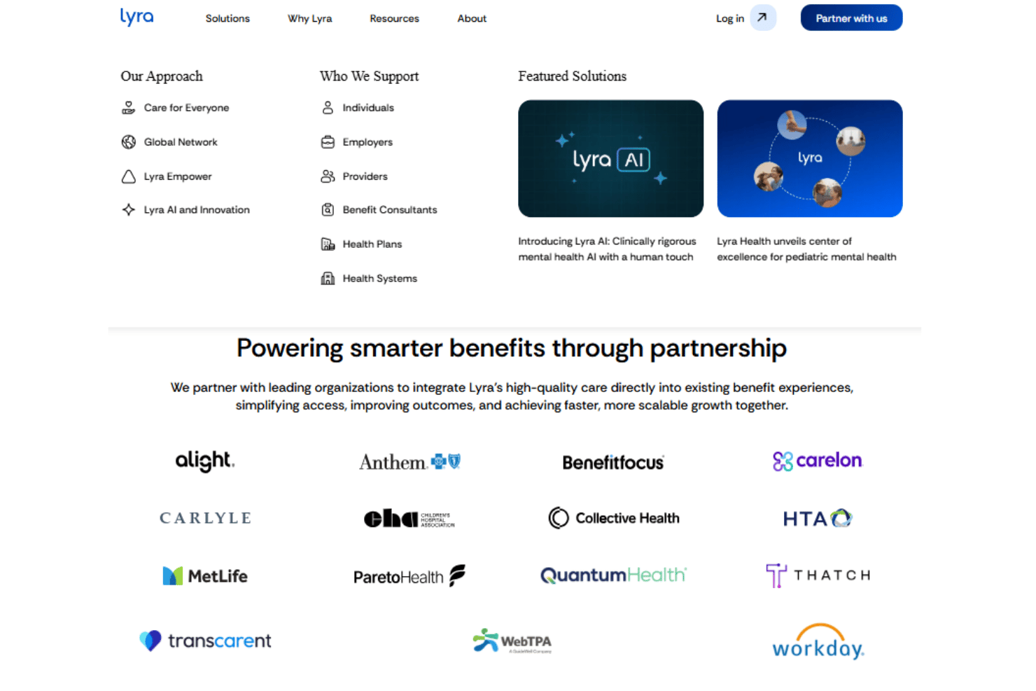 screenshot - Avis sur Lyra Health : avantages, inconvénients, fonctionnalités et aperçu des tarifs