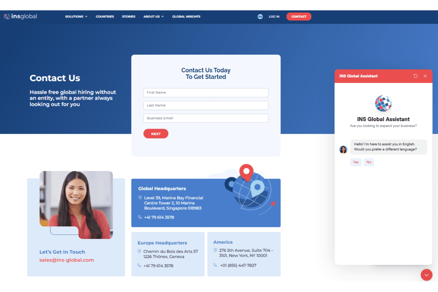screenshot - INS Global Review: Pros, Cons, Features and Pricing Guide