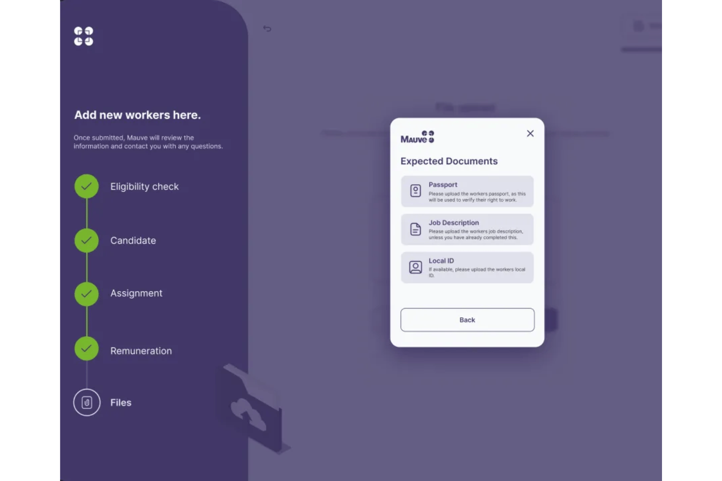 Mauve Insight dedicated account manager for client support.