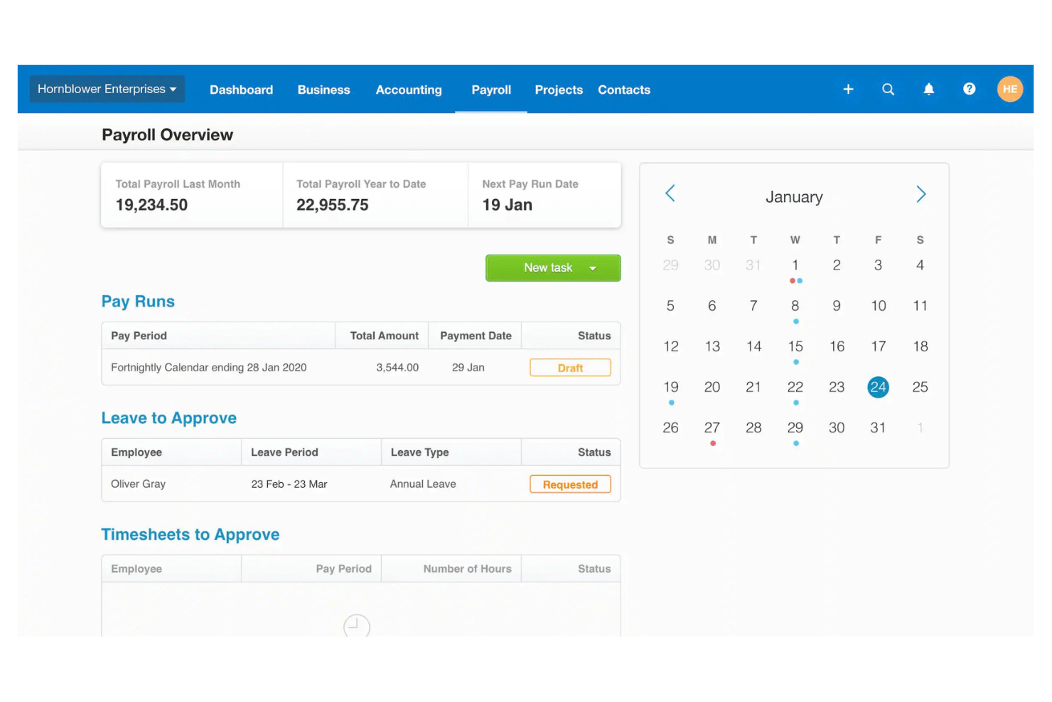 screenshot - Xero Test: Vorteile, Nachteile, Funktionen und Preise erklärt