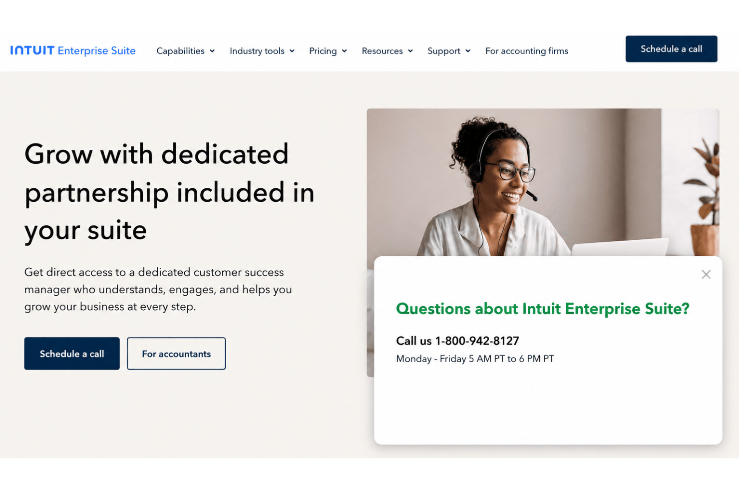 screenshot - Intuit Enterprise Suite Test 2026: Vorteile, Nachteile, Funktionen und Preise