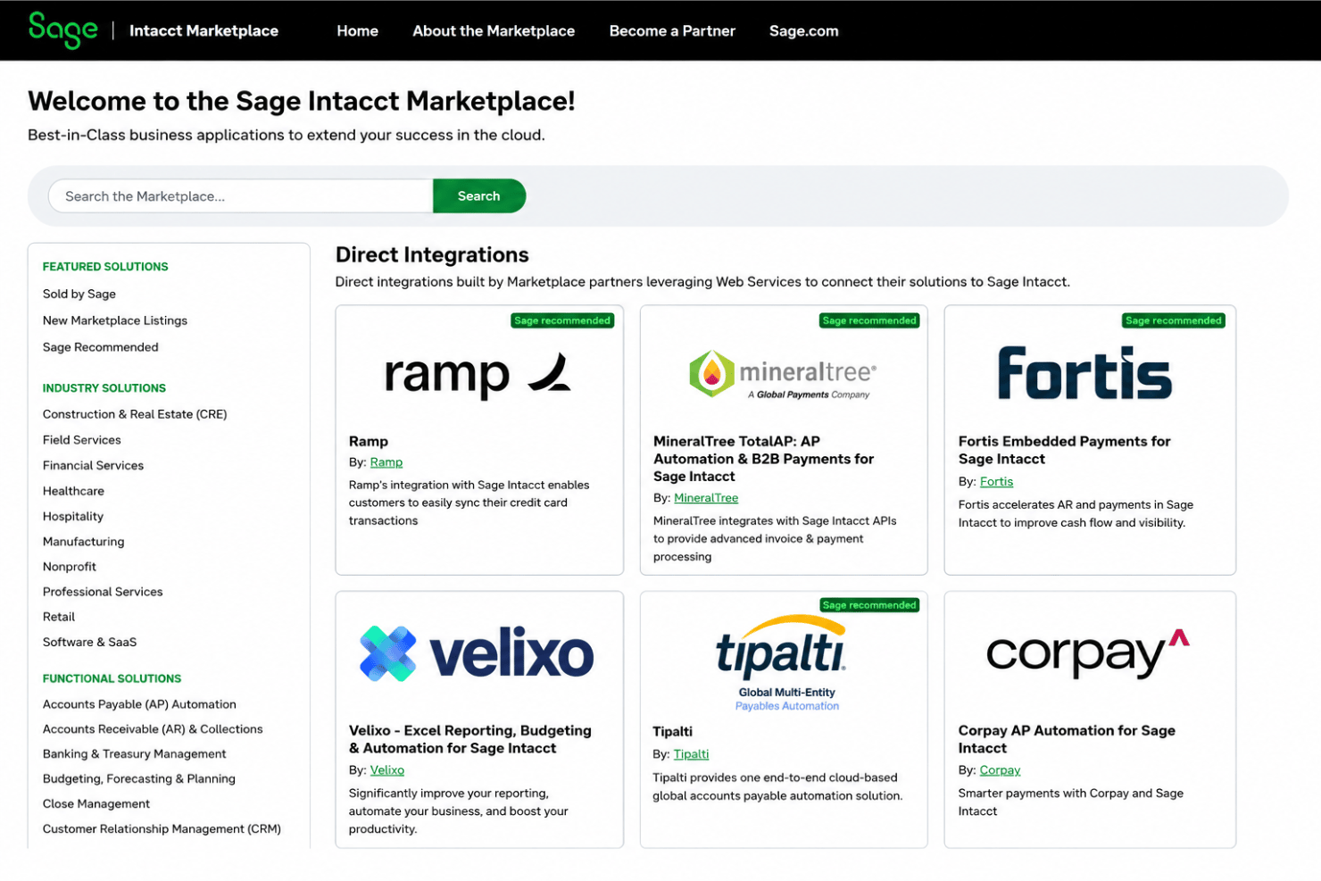 screenshot - Reseña de Sage Intacct 2026: Pros, Contras, Características y Panorama de Precios