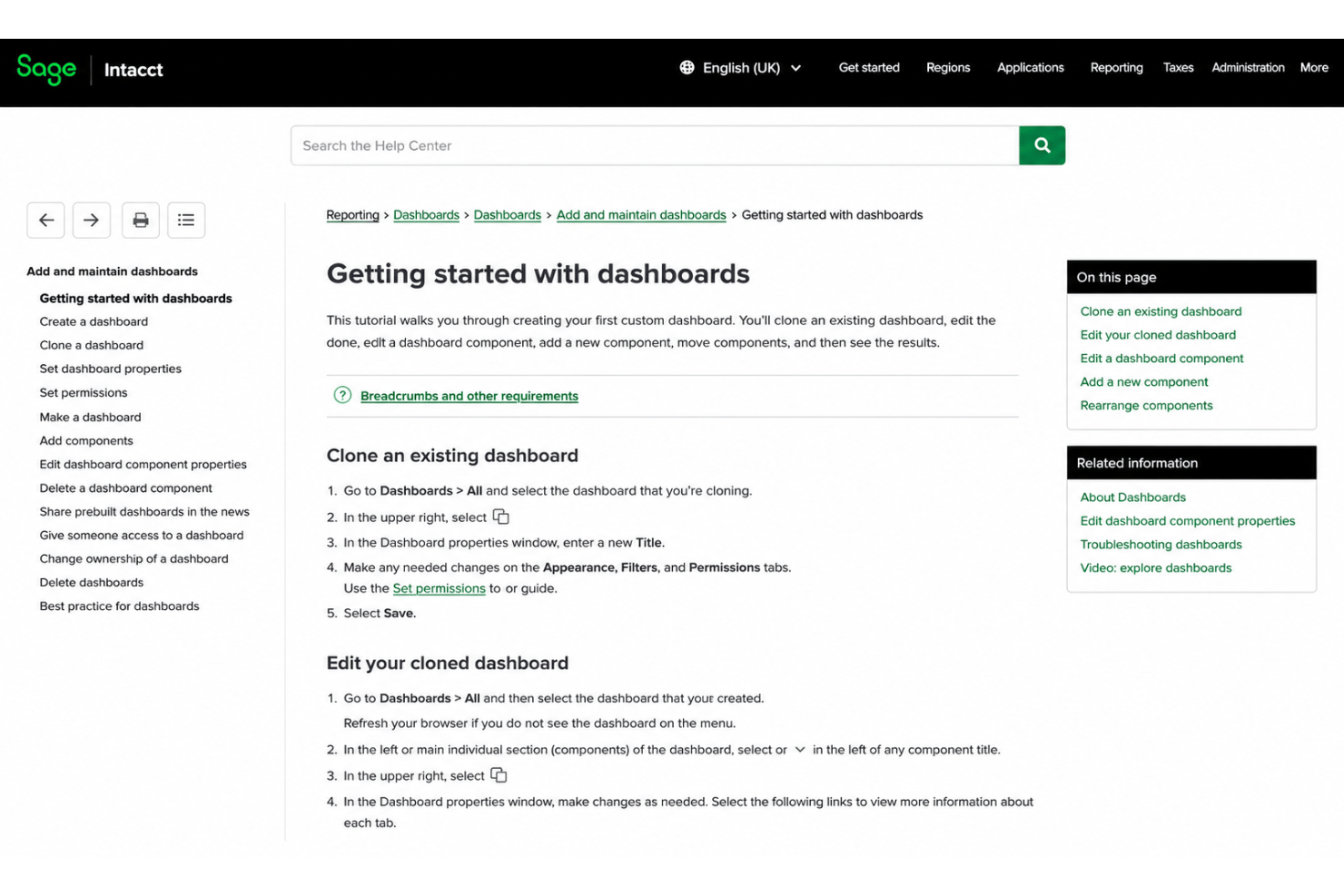 Sage Intacct onboarding experience featuring implementation guidance, step-by-step setup, video tutorials, training resources, consultant support, and cloud accounting configuration.