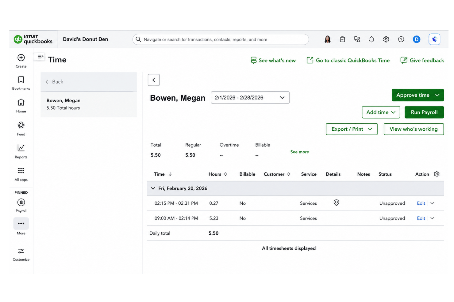 screenshot - QuickBooks Online Test: Vorteile, Nachteile, Funktionen und Preise