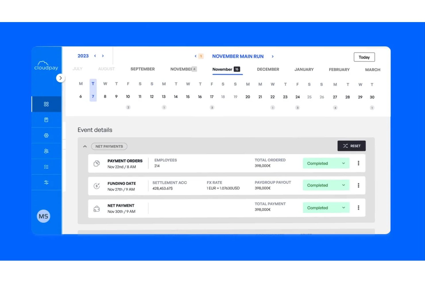 screenshot - CloudPay Bewertung: Vorteile, Nachteile, Funktionen und Preisübersicht
