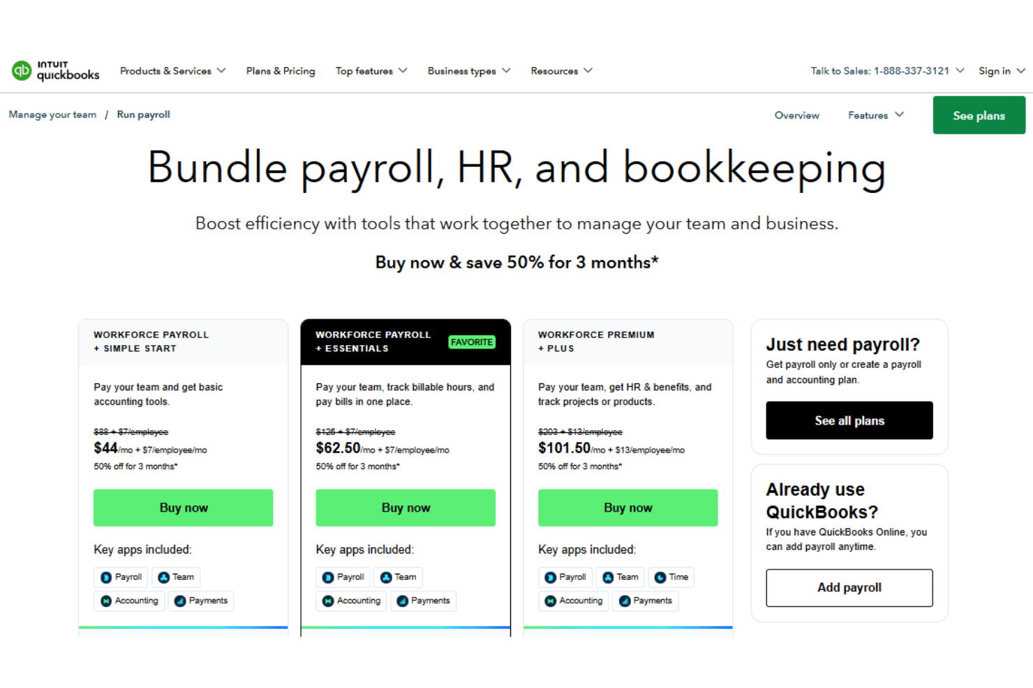 screenshot - QuickBooks Workforce Review: Features, Pros, Cons and Pricing