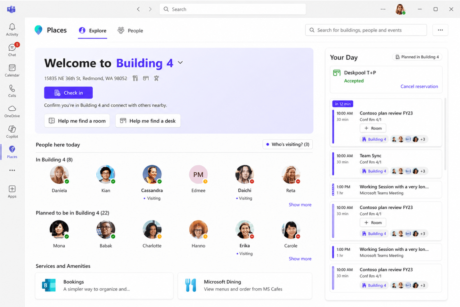 screenshot - Microsoft Places Review: Pros, Cons, Features and Pricing