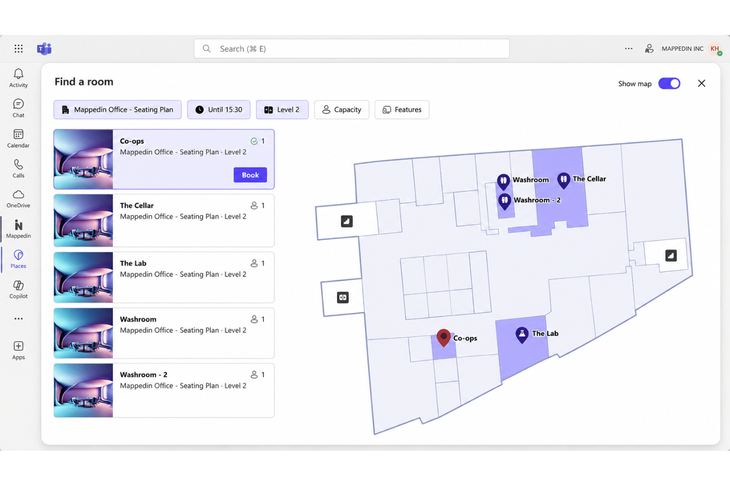 screenshot - Microsoft Places Review: Pros, Cons, Features and Pricing