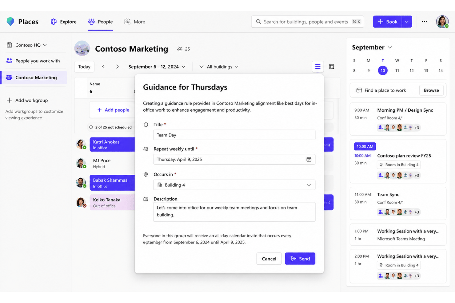 screenshot - Microsoft Places Review: Pros, Cons, Features and Pricing